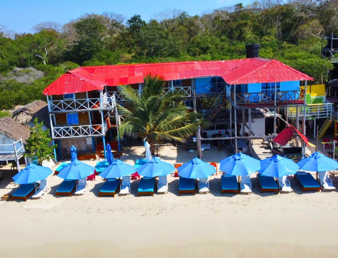 Posada Nativa Casa Azul Playa Blanca Bagian luar foto