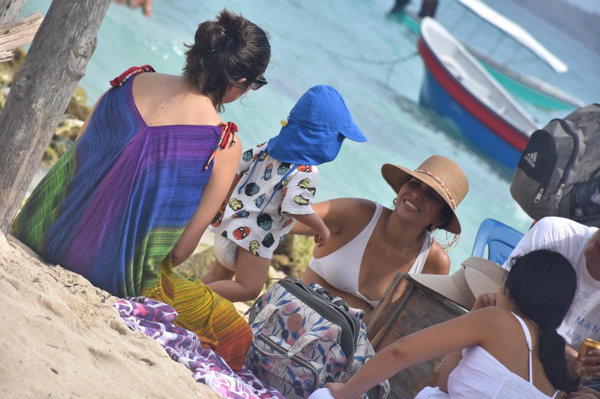 Posada Nativa Casa Azul Playa Blanca Bagian luar foto