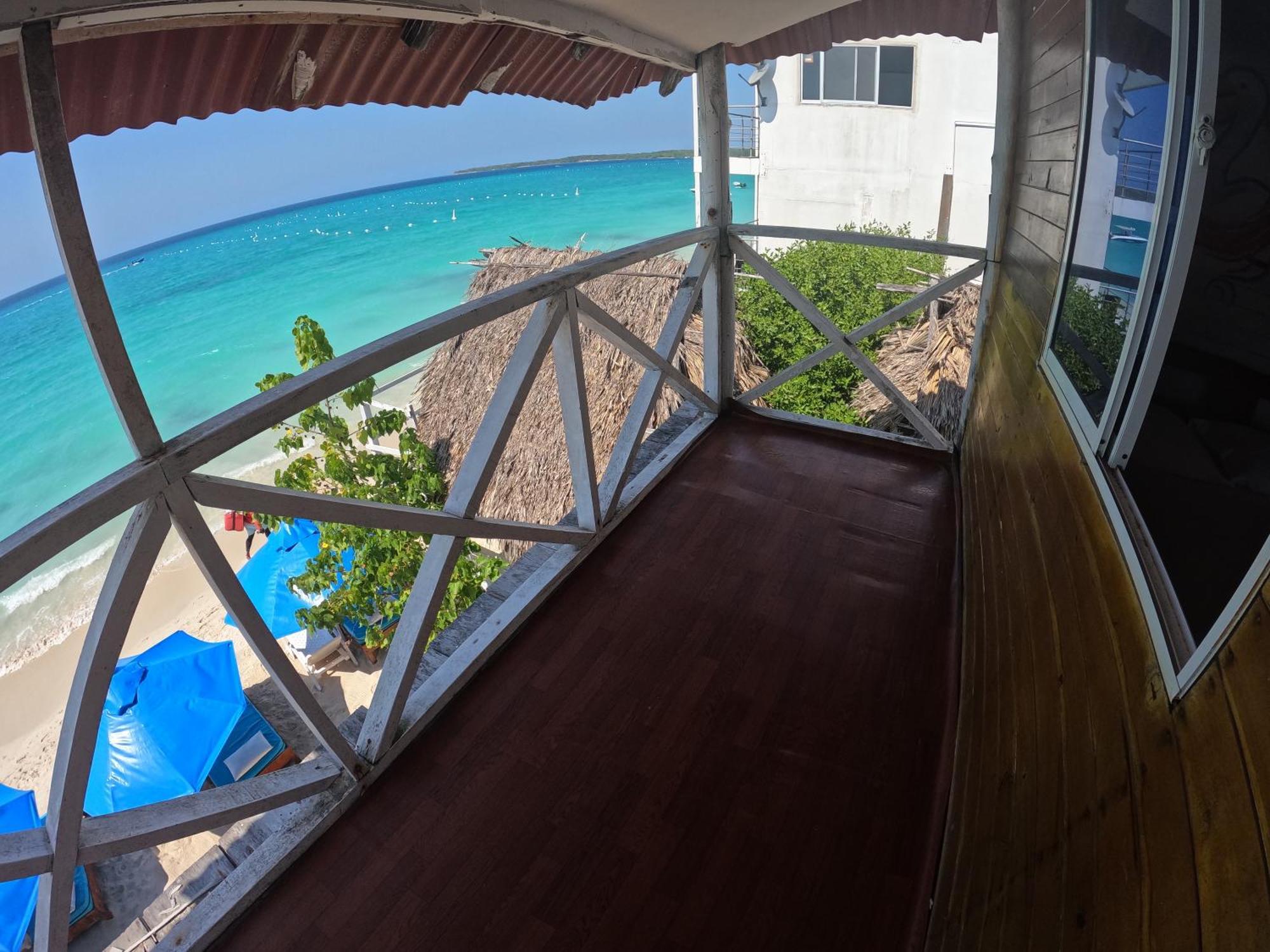 Posada Nativa Casa Azul Playa Blanca Bagian luar foto