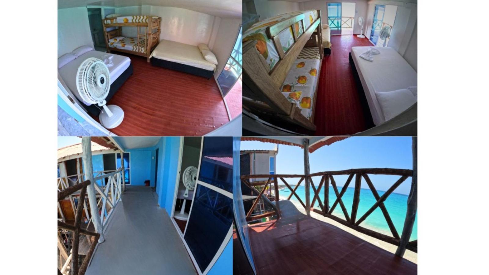 Posada Nativa Casa Azul Playa Blanca Bagian luar foto