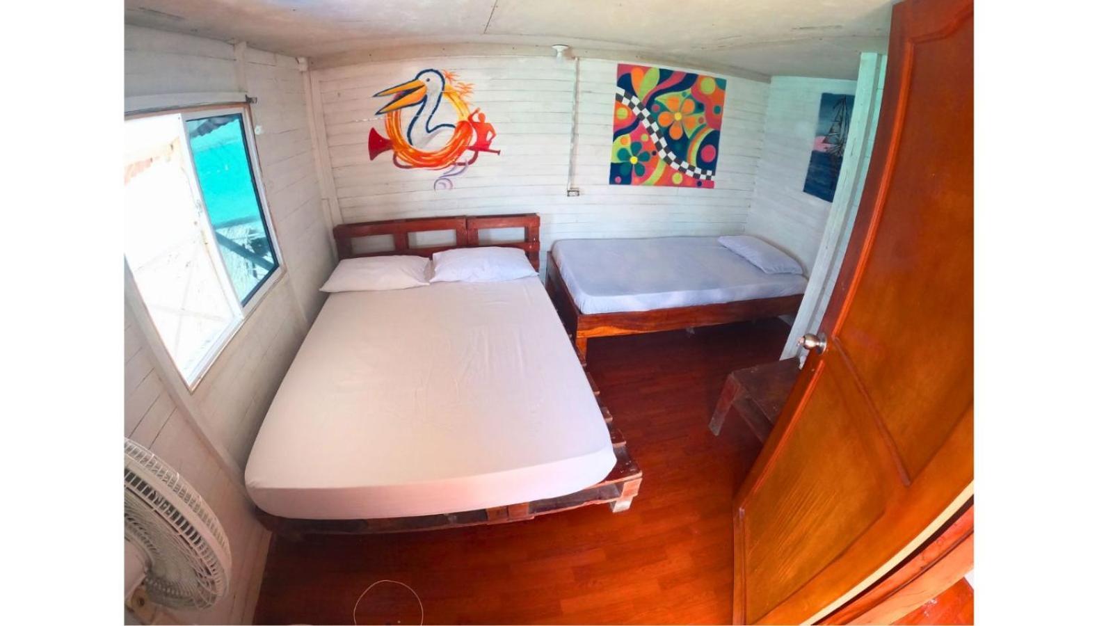 Posada Nativa Casa Azul Playa Blanca Bagian luar foto