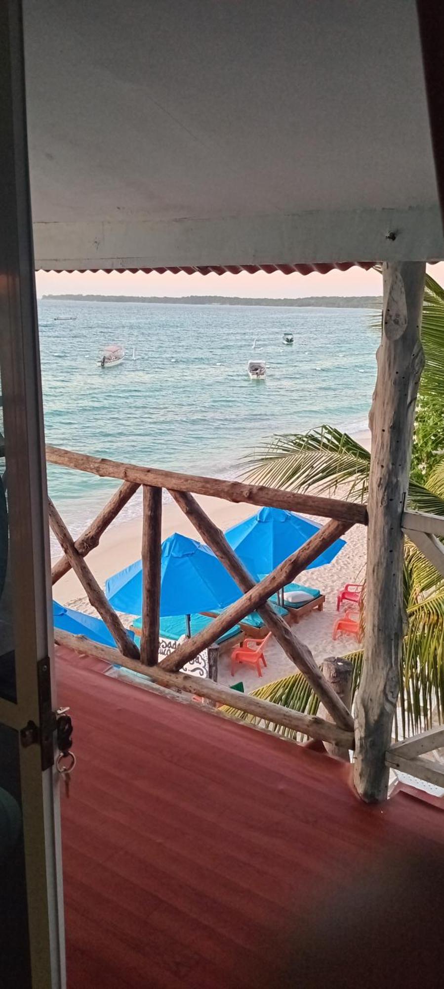 Posada Nativa Casa Azul Playa Blanca Bagian luar foto